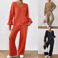 Conjunto de punto cuello V